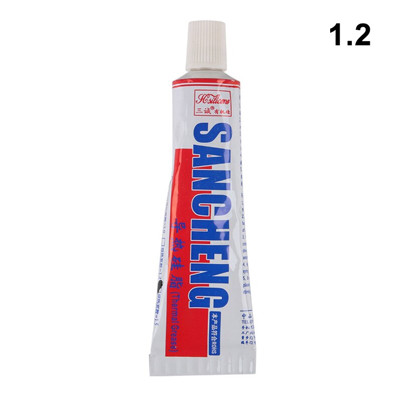 High-Conductivity Heat Silicone Grease Tube Heat-Dissipating Silicone 1.7 Fl Oz Fast: 1.2