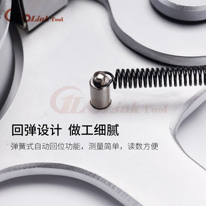 0-50mm Snap Gage Outside Diameter Dial Caliper Thickness Gauge Throat Depth 125mm Measurement Tool