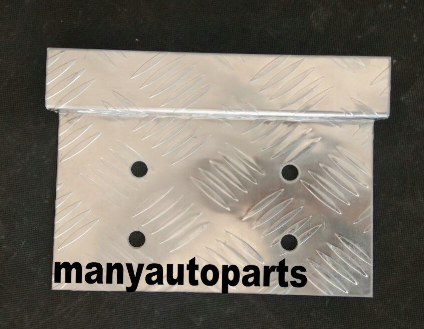 Diamantplatta aluminium lastramp slut kit lastbil säng ramp atv 10 "ändsats