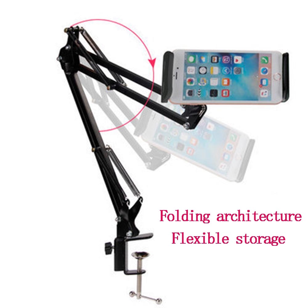 Soporte Flexible para teléfono tableta para ipad 2 3 4 Air Mini Pro para iPhone Xiaomi brazo largo perezoso personas cama escritorio para 4-9,7 pulgadas