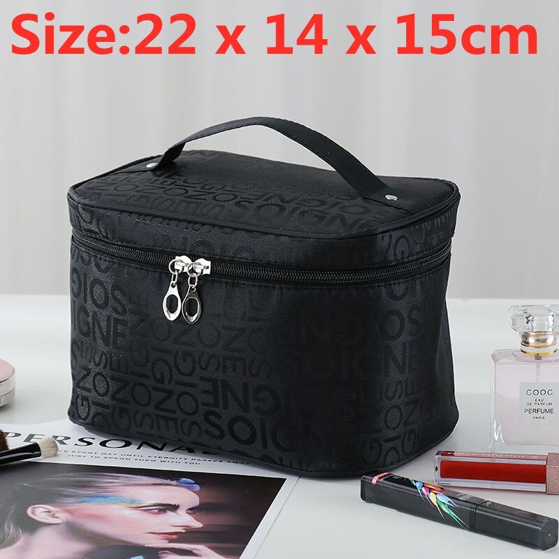 Women&#39;s Makeup Bag Travel Organizer Cosmetic Vanity Cases Beautician Necessary Beauty Toiletry Wash Storage Pouch Bags Box: I