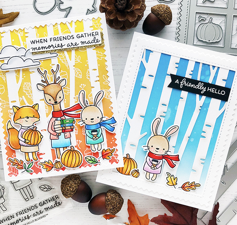 Marcos de árboles de abedul troquelados de Metal para DIY álbum de fotos decorativo en relieve tarjetas de papel manualidades troquelado