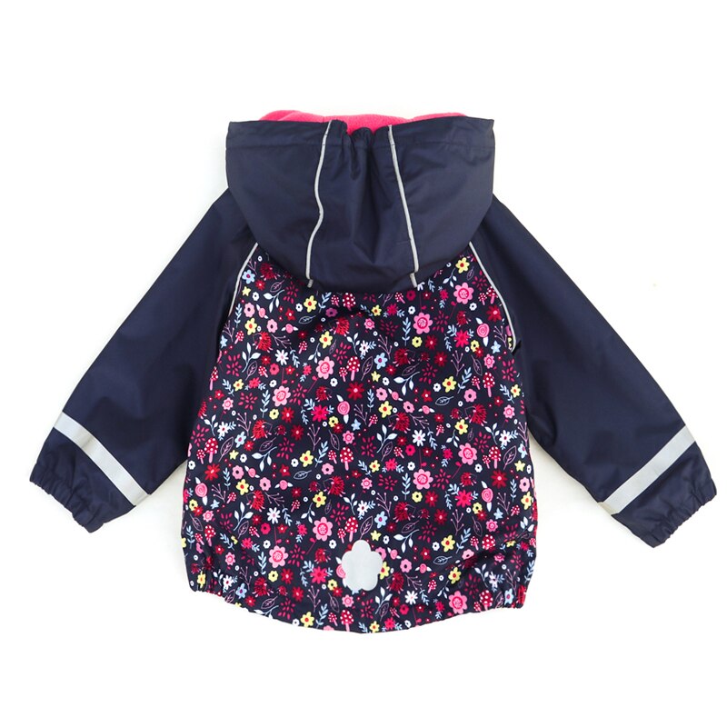 Kinderen/Kinderen/Peuter/Baby Meisjes Winddicht Waterbestendigheid Jas Met Fleece Voering, Baby Meisje Kleding, baby Jas