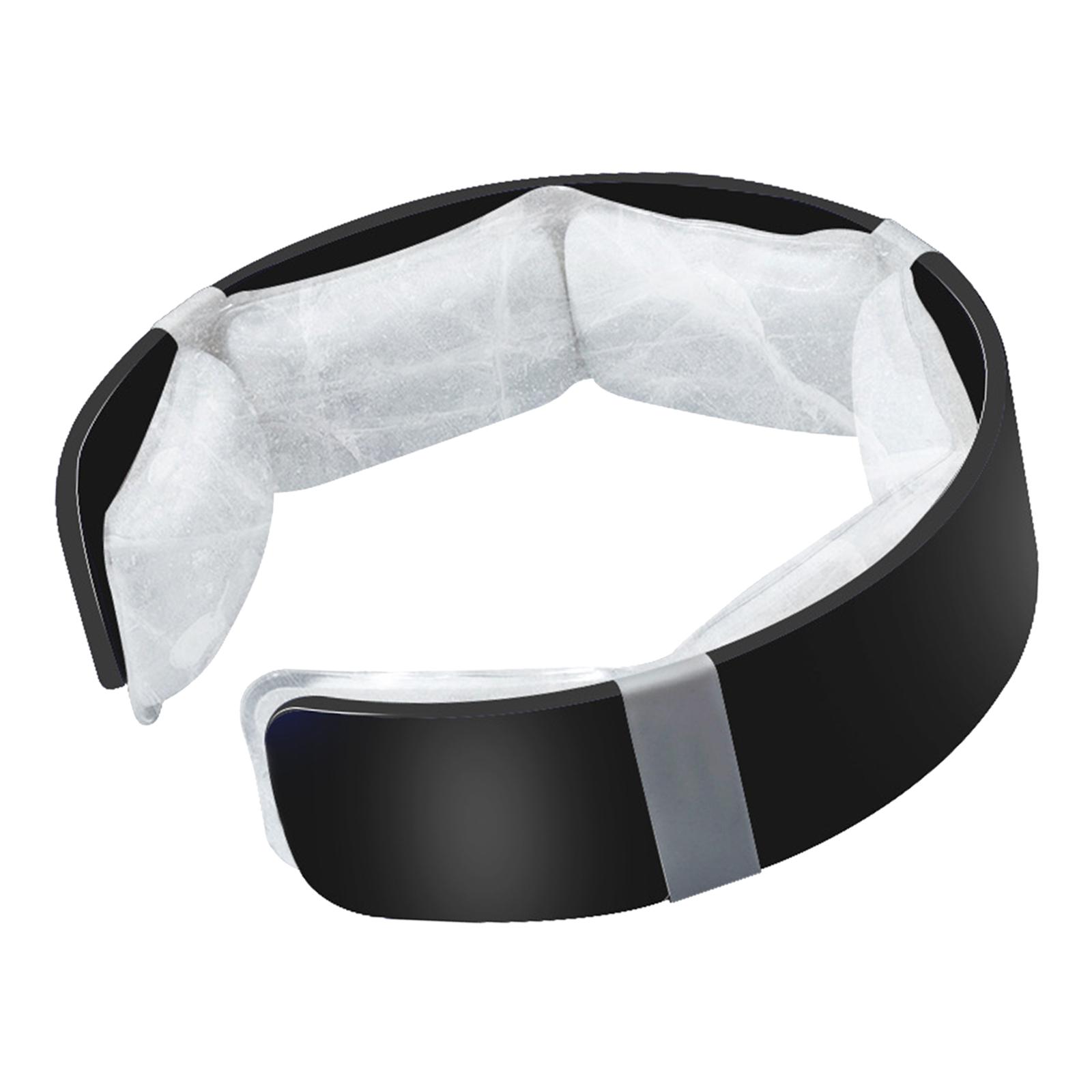 Hals Koelbuis Ring Zomer Koeler Ringen Nek Cirkel Herbruikbare Hals Koeling Ring Ijs Kussen Buis Voor Volwassenen Jogging Vissen: Black