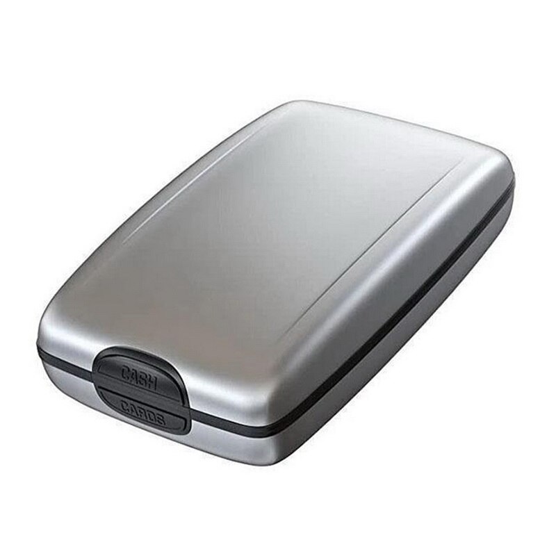 1pc unisex aluminium bankpashouder met harde hoes, portemonnee, solide creditcardscanbescherming, kaarthouder voor dames en heren: Kleur 6