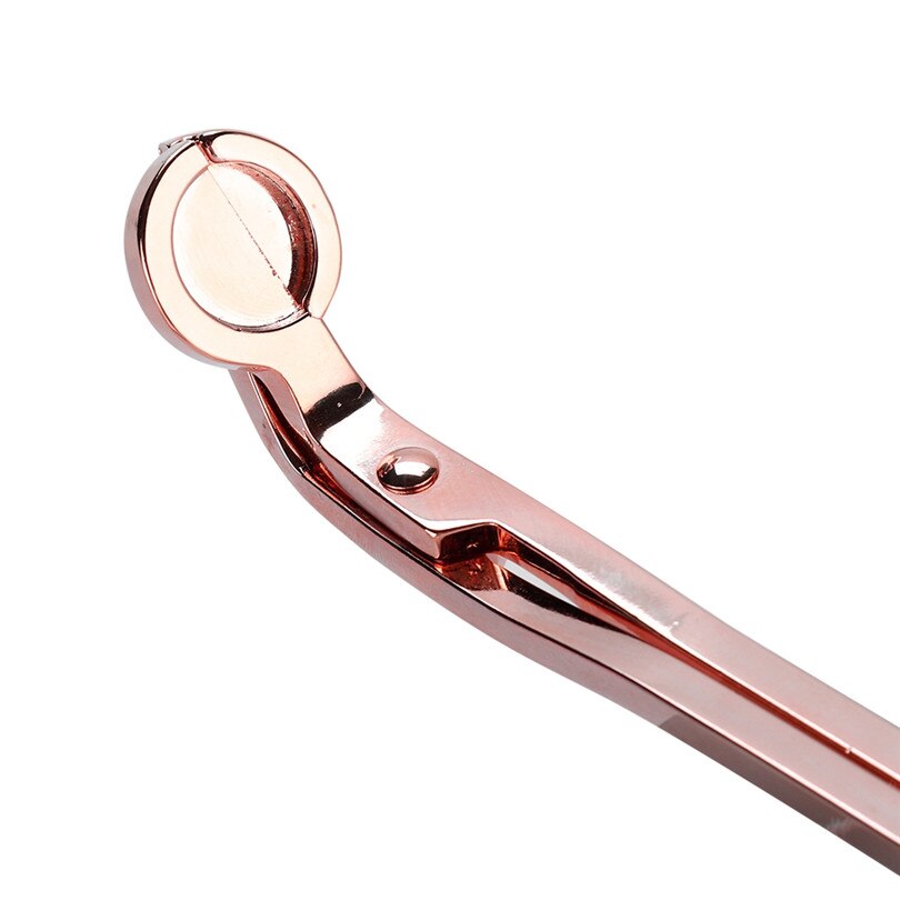 Puoliympyrän muotoinen pinnoite ruostumaton teräs kynttilä sydän kynttilä klipsi trimmeri sakset työkalu kotitalous kynttilä sakset