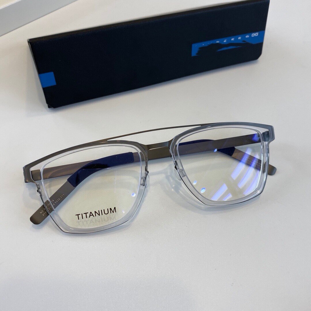 Danmark märke titan glasögonbåge män kvinnor ultralätt receptbelagd myopi utan skruv glasögonbåge gafas 4507