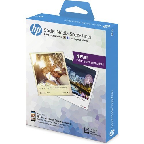 Hp W2G60A Sociale Media Snapshots Fotopapier