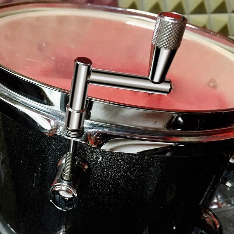 Universal-stimmschlüssel mit kontinuierlicher bewegung, schlagzeug-hardware-werkzeug + vierkant-schlagzeugschlüssel