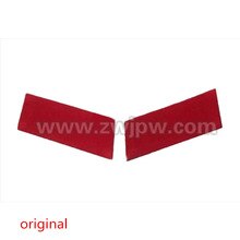 Kina 65 rød krave rød guaed uniform krave kostume coolar