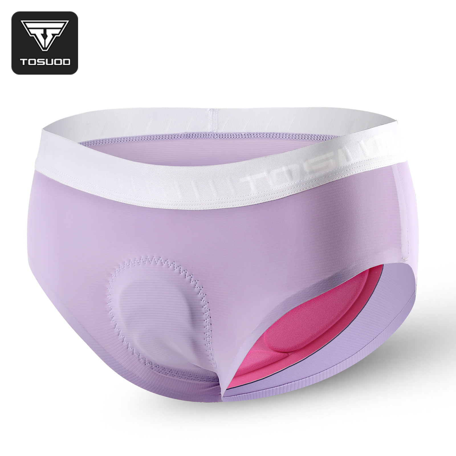 TOSUOD Women's Cycling Underwear Breathable High-Density Sponge Cushion Biking Briefs Lift The Buttocks Reduce Vibration: XS（old） / PURPLE