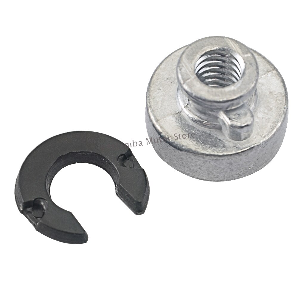 Kit de tuercas para asiento de guardabarros trasero de motocicleta, para Harley Sportster Street Bob Softail 1996, tuerca de montaje, perno de liberación rápida de aluminio