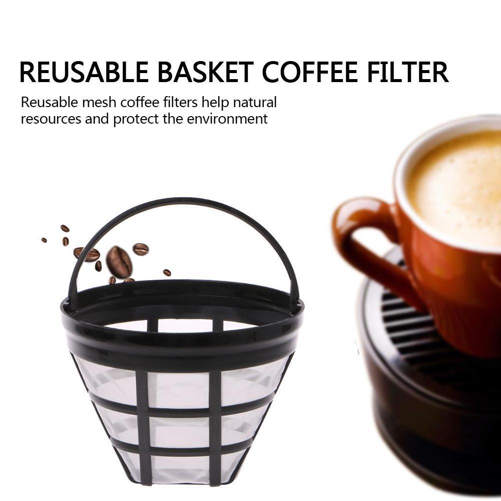 1pc Replacement Coffee Filter Coffee Machine Environmental Coffee Reusable Tool Filter Kitchen Protection Brewer Filter Nyl W7K2