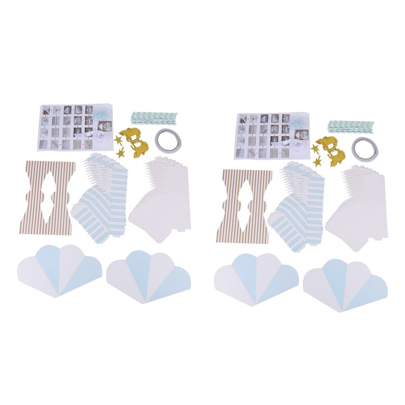 Nastro di perla artificiale scatola di imballaggio del sacchetto regalo di carta