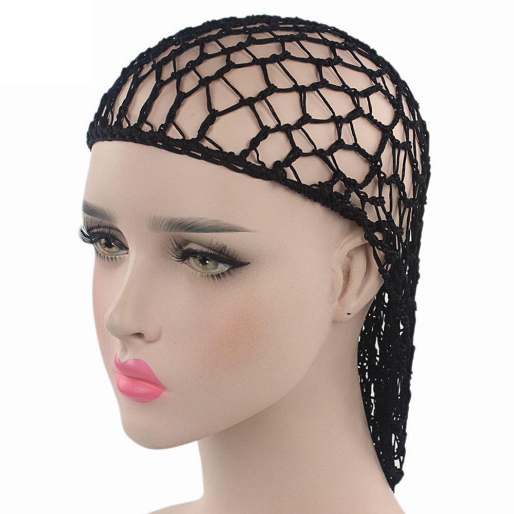 Women Ladies Soft Rayon Snood Hair Net Crocheted Hair Net accessoires cheveux femme