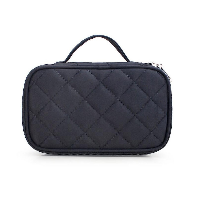 Soomile kupplungen kosmetik taschen frauen nylon make-up Veranstalter Reise make up Lagerung Fall Schönheit neue Toiletry Tasche mit Spiegel