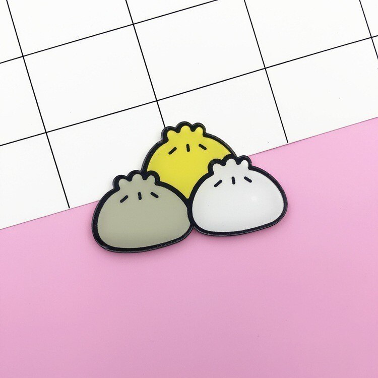 Cartoon Snack Broche Pot Aardbei Watermeloen Cherry Banaan Gestoomde Gevuld Wortel Fruit Broche Kinderen Accessoires: XZ050