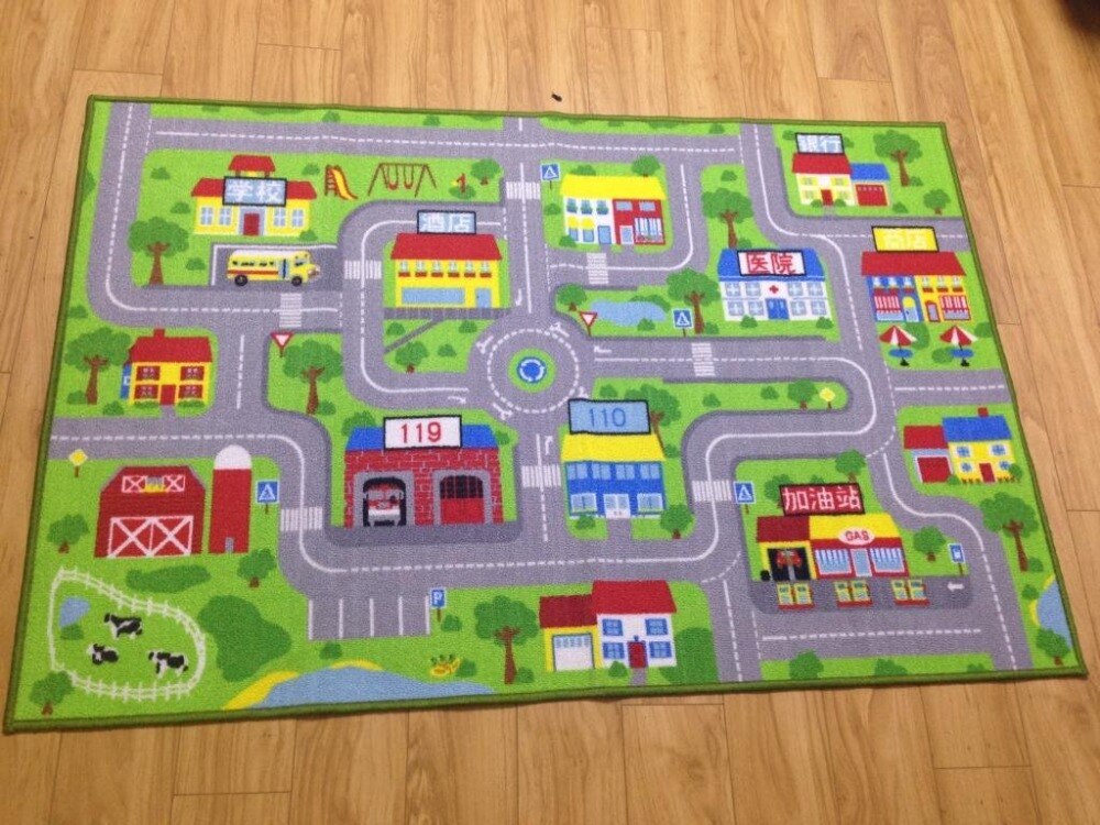 Runway Kids Rug, Leuke Cartoon Kinderen Tapijt, Modern Tapijt Voor Woonkamer