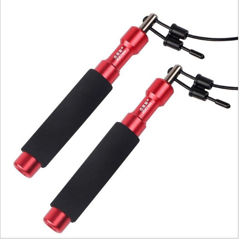 Speed ​​Jump Rope Skipping Rope For MMA Boxing Jumping Training Lose Weight Fitness Home Gym Workout Equipment: Burgundy
