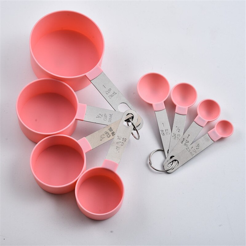 Messbecher Und Messlöffel Premium Stapelbar Küche Messlöffel Set Edelstahl Messbecher und Löffel Set: G