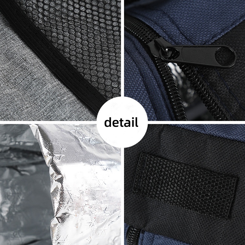 Kjølebag for vannflasker universal vannflaskeveske med høy kapasitet isolert kjølebag utendørs reiser camping fotturer