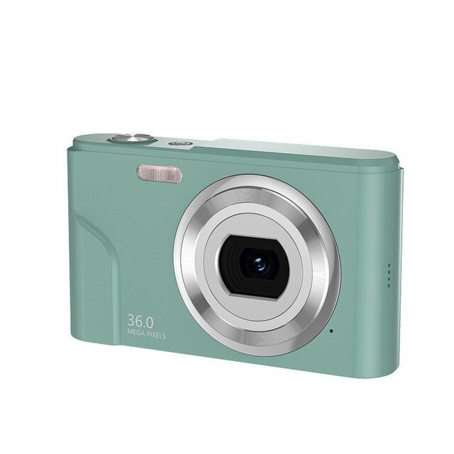 36MP Professionele Digitale Camera 1080P Hd Digitale Zoom Selfie Camera 16x Zoom Lcd Video Camcorder Draagbare Handheld Camera: green