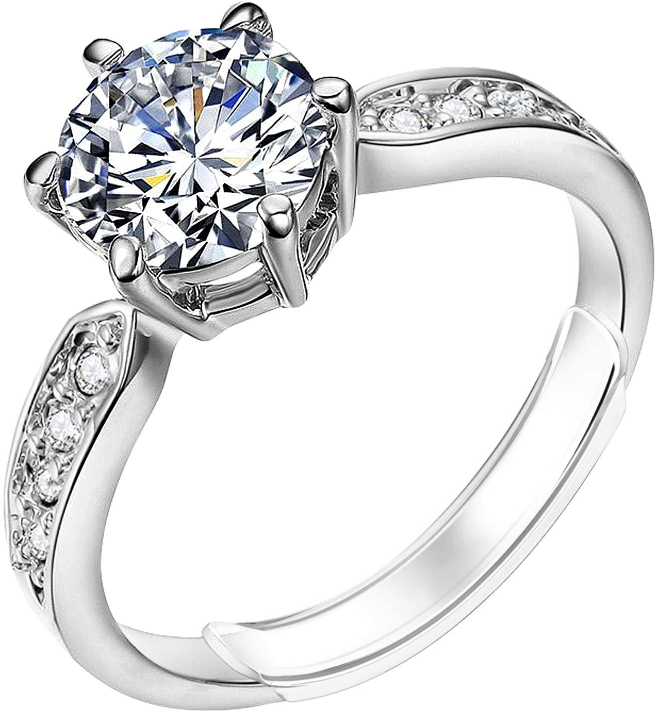 8 Sizes Silicone Invisible Ring Size Adjuster Reducer Ring Sizer Fit Any Rings