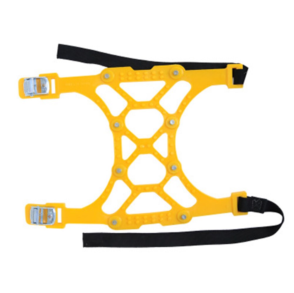 1pcs Car snow chain double buckle tire tendon thickening emergency for Volvo S40 S60 S80 XC60 XC90 V40 V60 Any Cars: Yellow