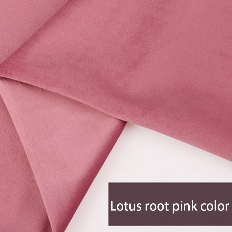 1/3/5M 14 colores tela de terciopelo DIY para coser ropa textil para el hogar funda de almohada sofá cortina decoración fondo terciopelo: M / Plata