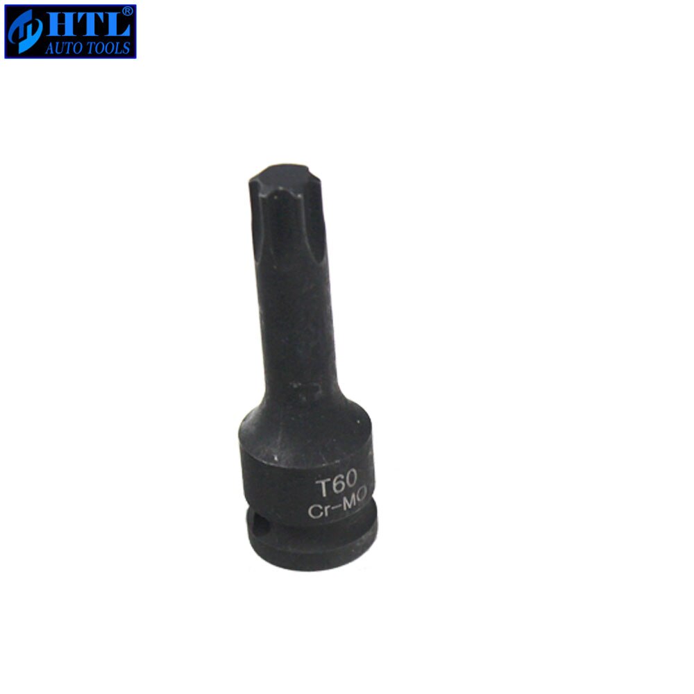 1Pc 1/2 Impact Torx Trx-Ster Socket Bit Set T50 T52 T55 T60 T70 T80 T90 T100: T60