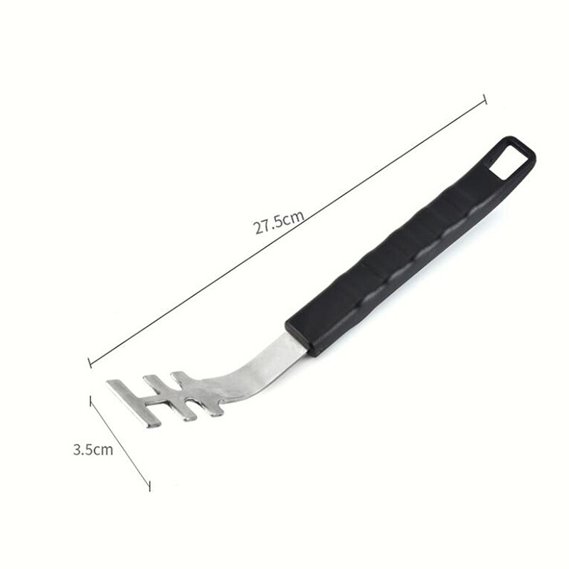 Veesper Barbecue Grill Lifter Rvs Hittebestendige Anti-Brandwonden BBQ Grid Lifting Tool