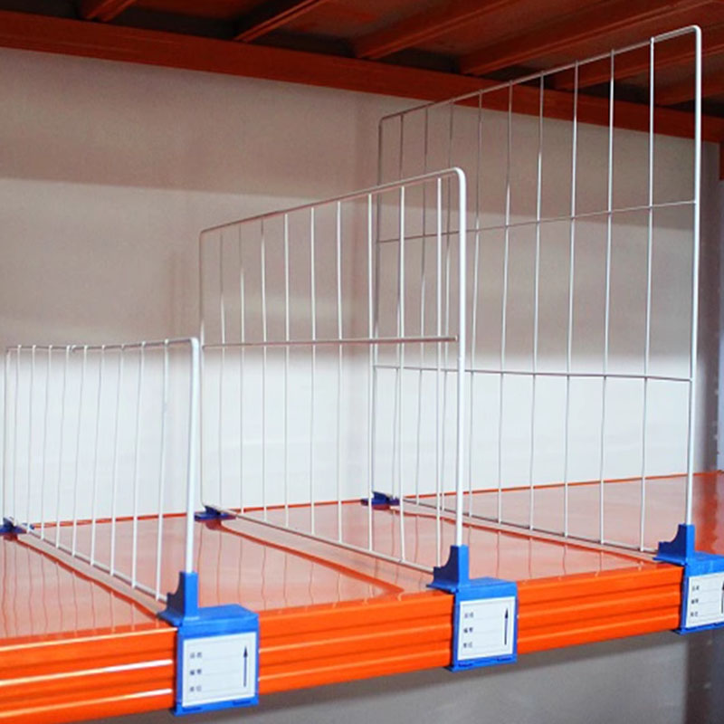 2PCS Shelf partition fence mesh grid partition fence warehouse shelf Dividers Wire Shelving home Closet storage organization