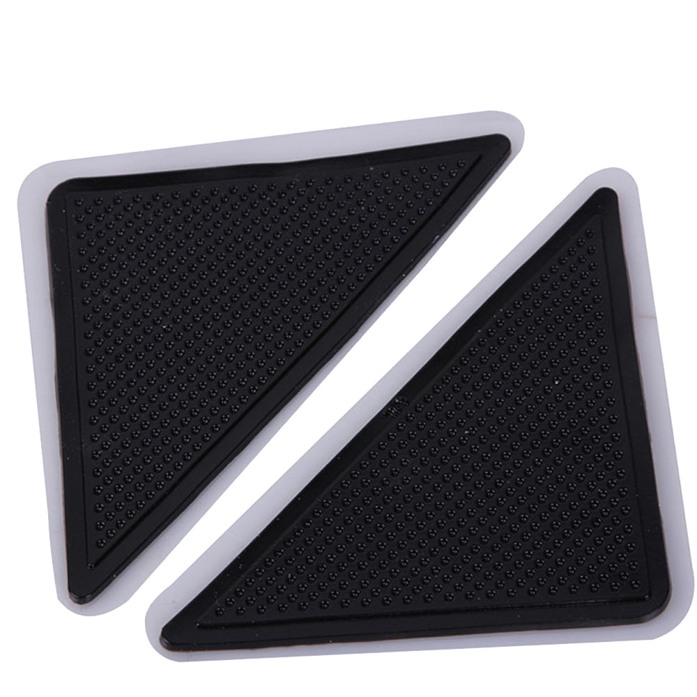 # H15 4 X Tappeto Pad Non Rilievo di Slittamento Tri Adesivo Anti Slip Zerbino Pad Anti Slip 2020 nuovo Anti Slittamento pavimento Zerbino s per soggiorno In Silicone: Default Title