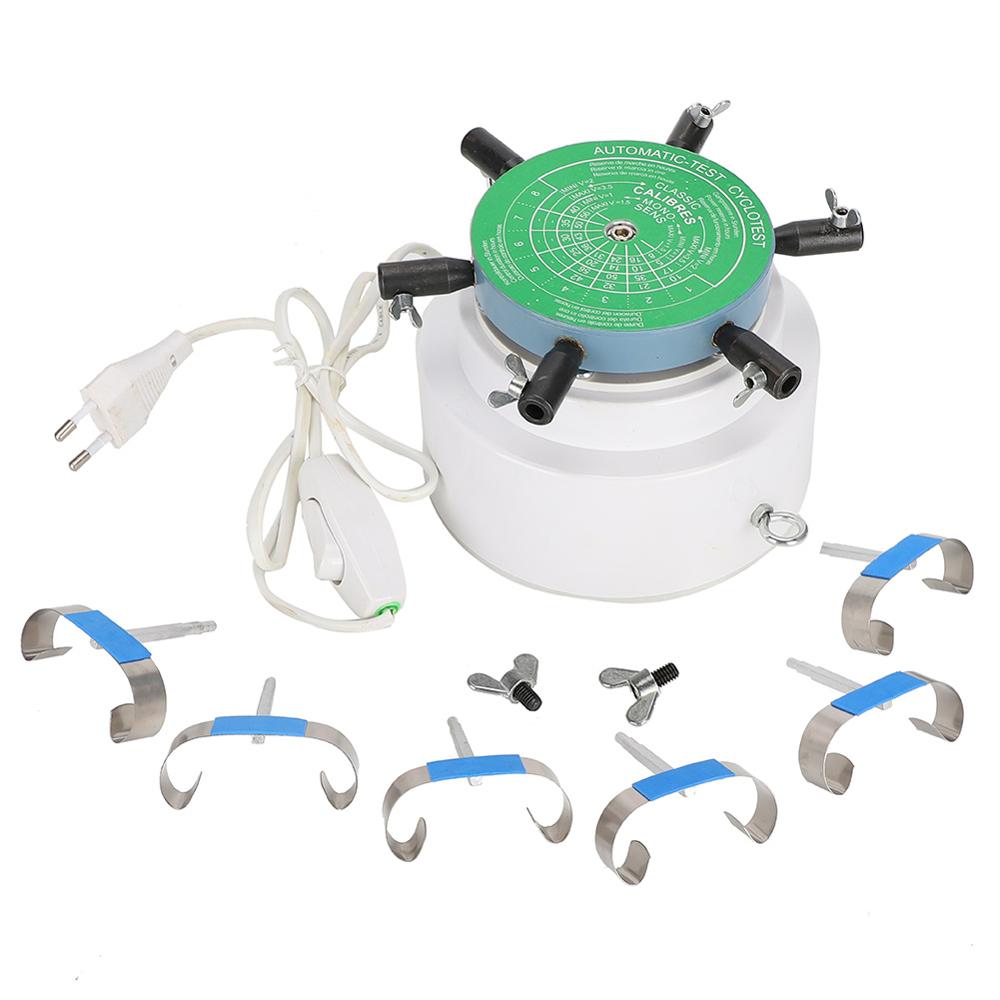 Legering mekanisk ur test upprullningsmaskin automatisk klockupprullare reparationsverktyg hålla 6 klockor eu plug 220v b
