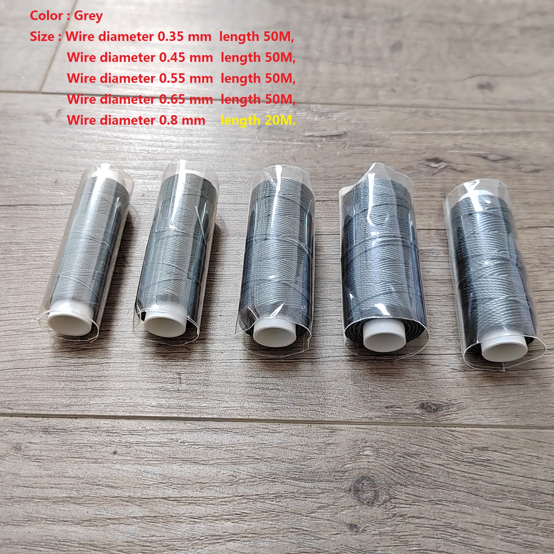 Hobby Ship Model Accessoriess Ancient Sailing Ropes Grey Rope Ladder Fittings 1 Roll