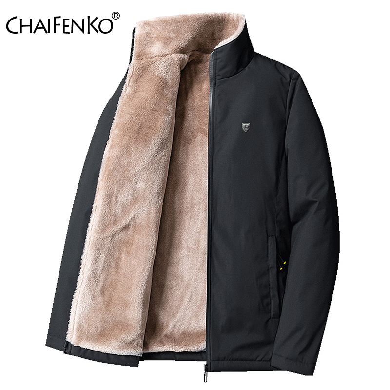 Herr vinter vindtät varm tjock fleecejacka herr casual kappa män höstmärke outdoor klassisk jacka herr