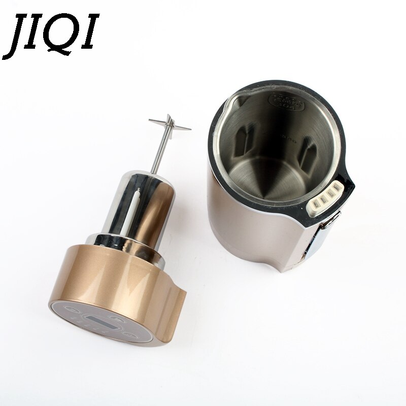 110V/220V Soymilk Maker Food Blender Electric Juicer Grain Grinder Soya Bean Milk Machine Filter-free Puree Mixer Congee Cooker