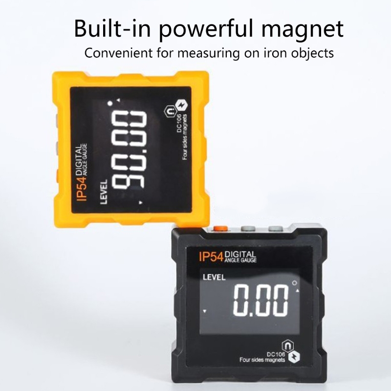 Digital Protractor Angle Finder Level Inclinometer Magnetic Digital Level LCD