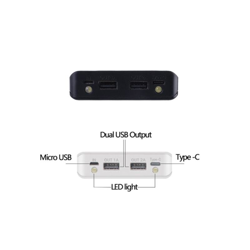 LCD Anzeige DIY 10x18650 Batterie fallen Energie Bank Hülse Ladegerät Kasten Zubehör