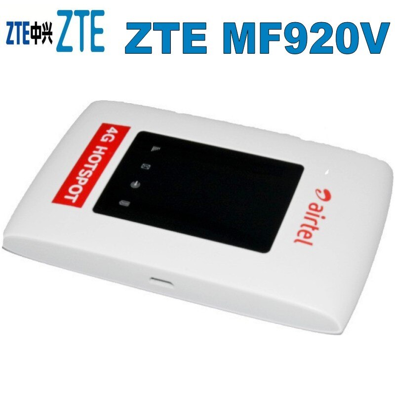 Unlocked ZTE MF920 MF920V 4G FDD/TDD-LTE Wifi Router Max Up 32 Devices LED