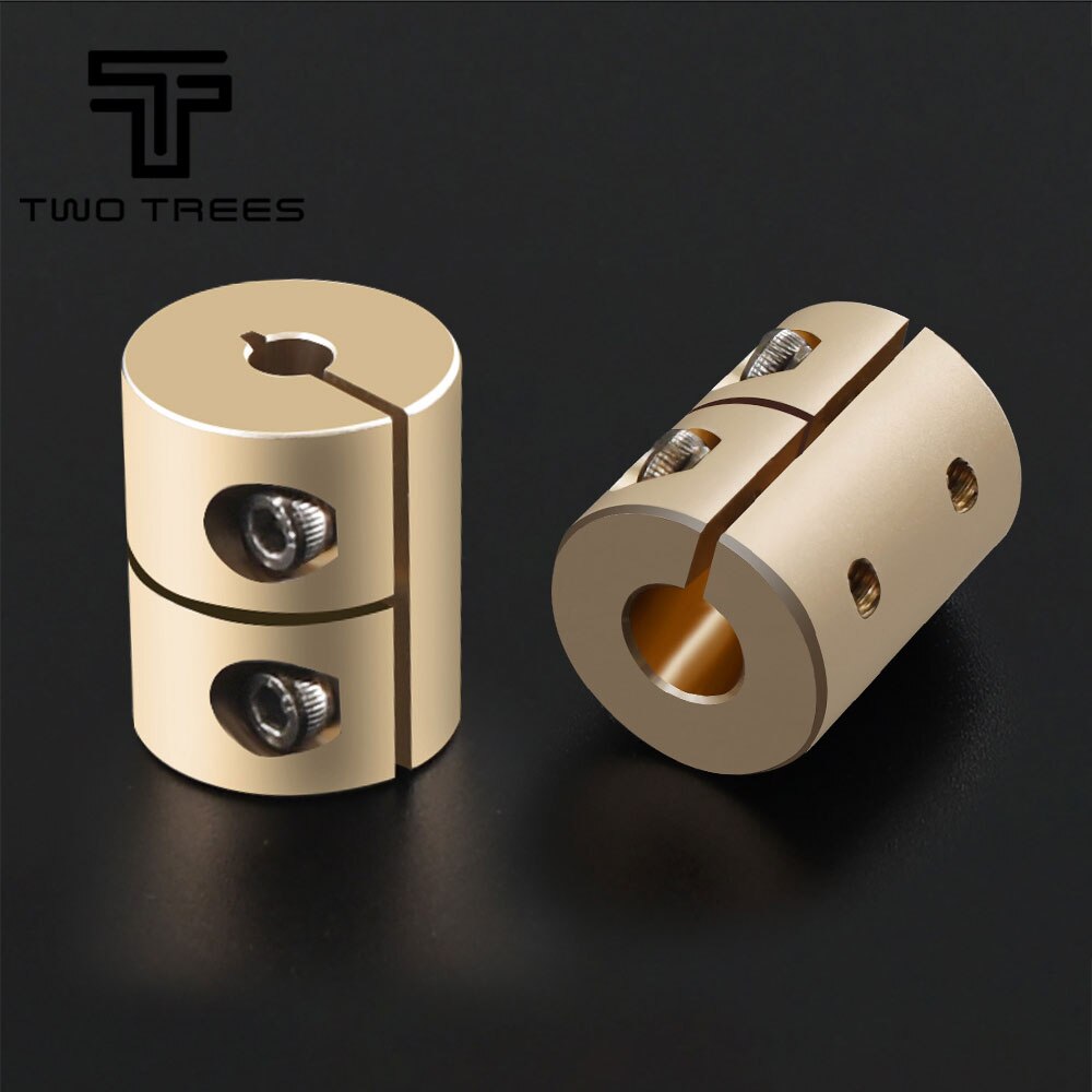 3D Printer T8 Lead screw rigid shaft coupler clamp stepper servo motor coupling D20L25 5x8x25mm for Ender 3 Ender 5 Sapphire pro