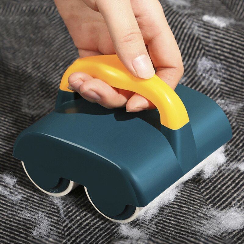 Kleding Lint Remover Sofa Tapijt Pet Hair Remover Wollen Jas Meubels Roller Borstel Thuis Slaapkamer Bed Mat Stof Roller: Green