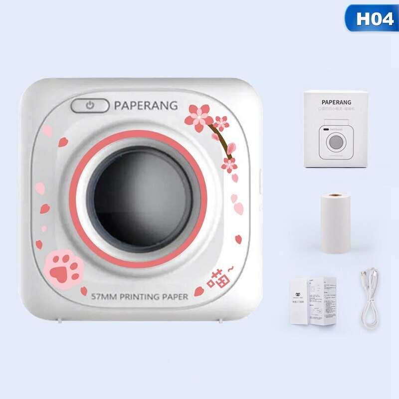 Mini Portable Thermal Printer Photo Pocket Photo Printer Printing Wireless Bluetooth Android4.0 IOS8.0+ Support Printers 200dpi: 04