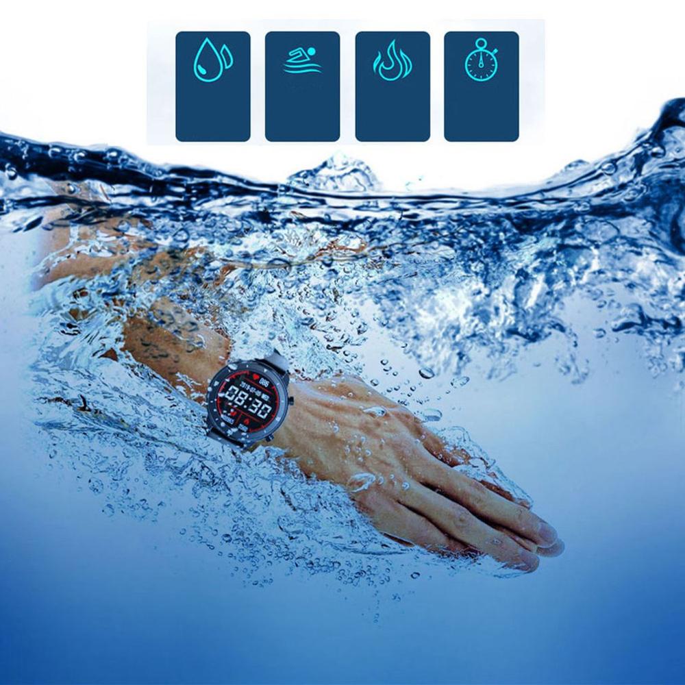 Smart Bracelet Full Circle Full Touch Screen IP67 Waterproof Bracelet Support Multi-language Heart Rate Pedometer