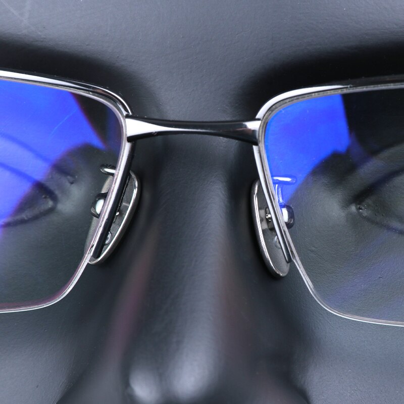 Color_max – plaquettes nasales en titane pour lunettes, 12mm, goutte d'eau, à visser