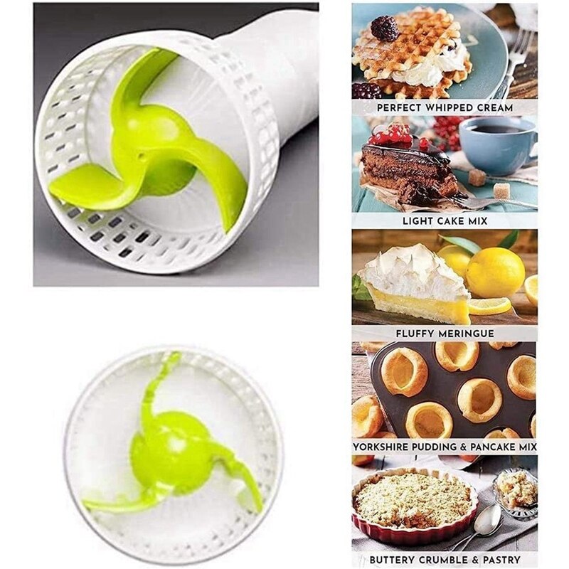 160W Electric Potato Masher Immersion Mixer for Kitchen Hand Blender Handheld Batter Mixer US Plug