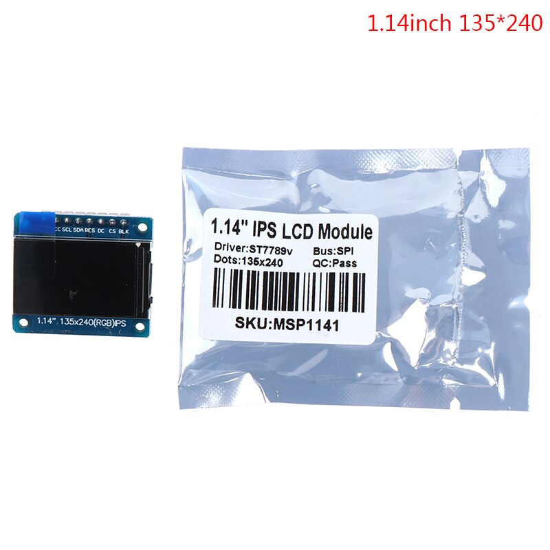 0.96/1.14/1.3/1.54/2.0 Inch TFT IPS LCD Display Module For Arduino Raspberry Pi: A2
