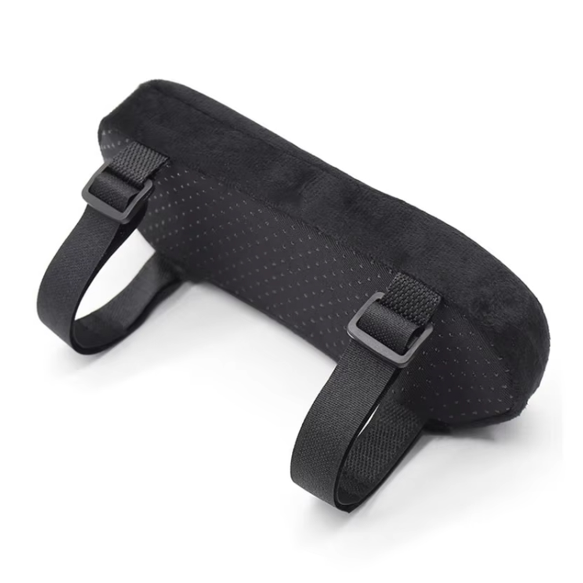 2 st mjuka armstödskuddar för pp-svampskum, armstödsskydd för hemma-/kontorsstolar, avtagbara och tvättbara: Marinblå