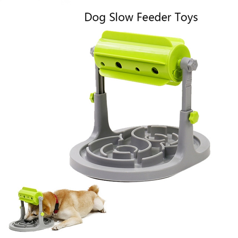 Juguetes Para Perros con tratamiento alimenticio, comedero educativo, juguetes de puzle para perros, juego interactivo de entrenamiento IQ, antiahogo juguete, comedero más lento