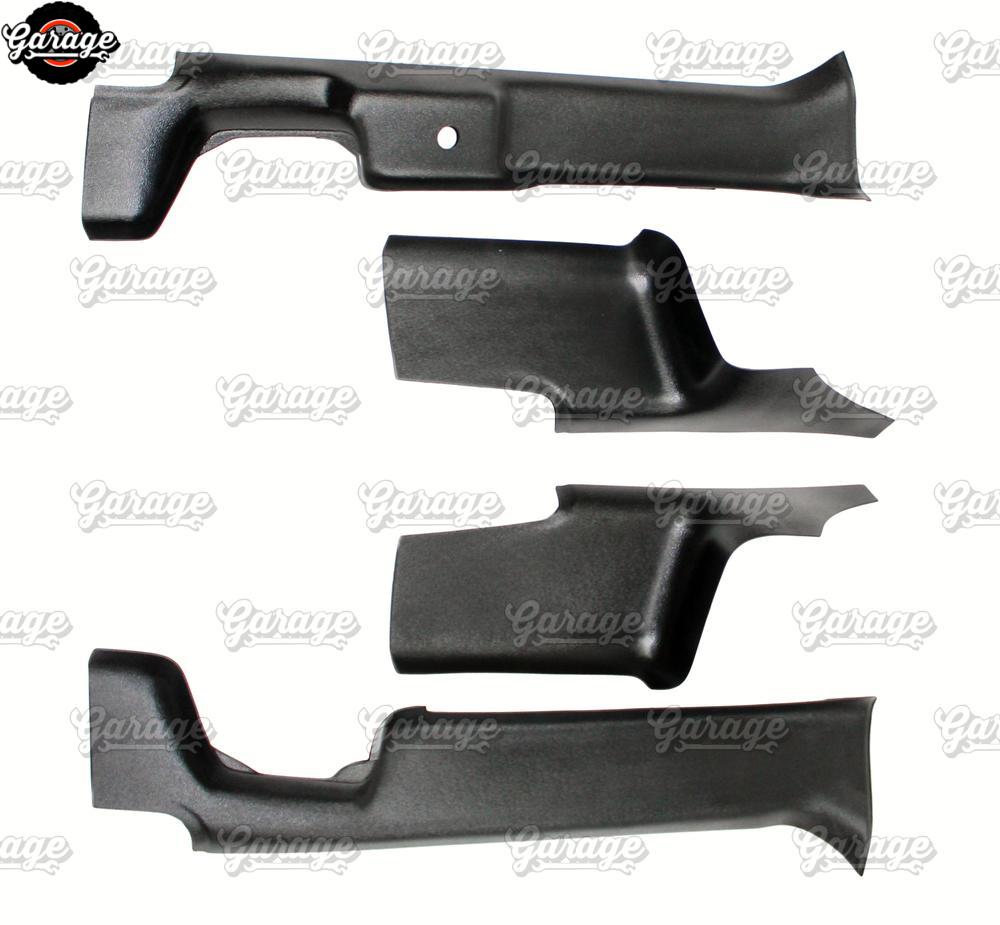 Guards of inner door sills for Renault / Dacia Duster ABS plastic accessories protect of carpet car styling tuning: Full set